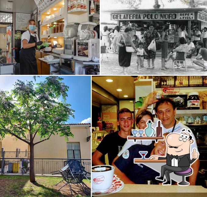 Gli interni di Gelateria polo nord Fondi