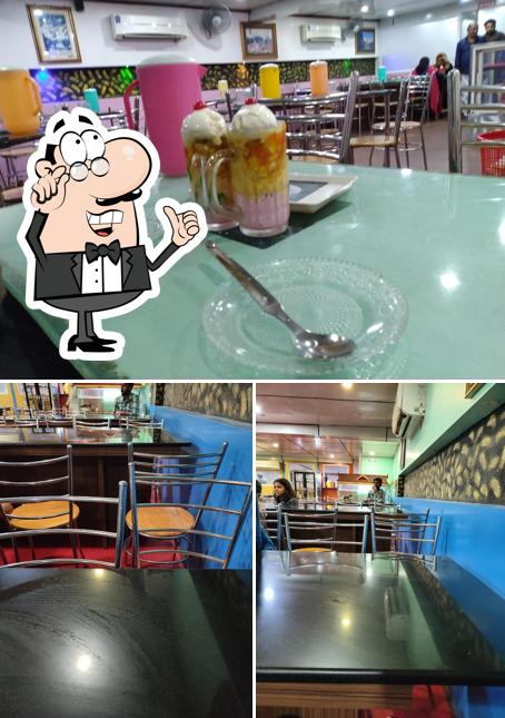 The interior of Grama Bakery