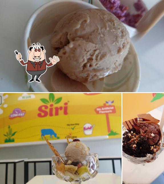 Ice cream at SIRI - House of Vegan Ice Creams