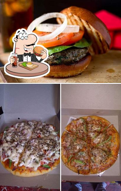 Hamburger at NewSeni Jus And Fast Fund Karnar Rana mall ke samne Jaitarn Pali Raj