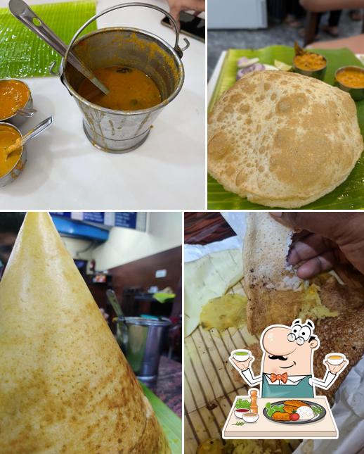 Chocolate mousse at Sri Krishna Bhavan (Pure Veg)