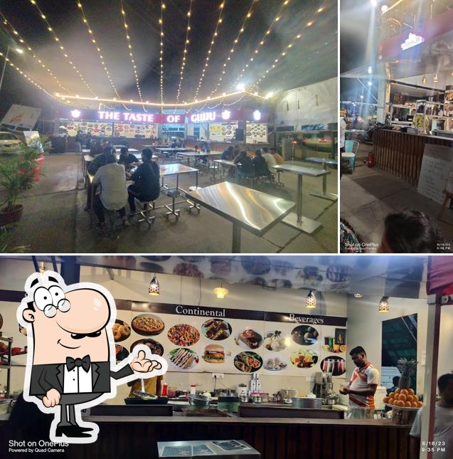 The interior of The taste of Gujju