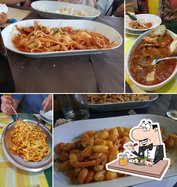 Platti al Ristorante Trattoria Rosticceria Da O' Dino - Carne e Pesce Torre del Lago - Take Away