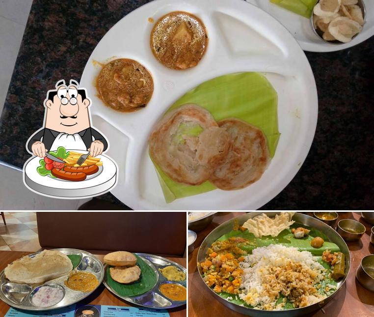 Food at Saravana Bhavan