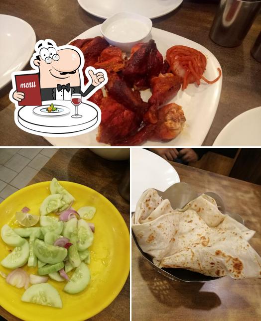 Food at Alfa Restaurant