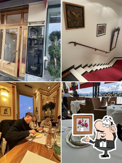 Siediti a un tavolo di Café de Ville Restaurant Schwanen
