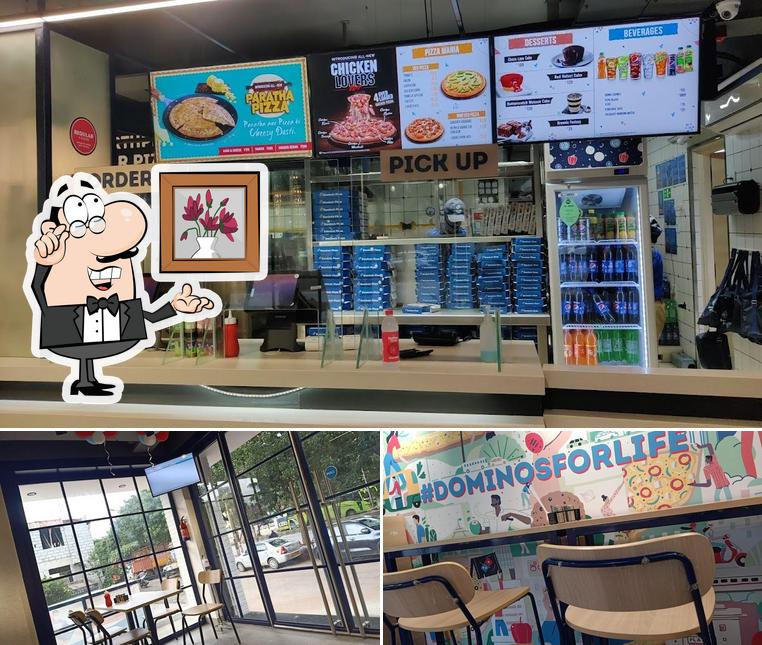 Check out how Domino's Pizza Nandini Layout, Benagluru looks inside
