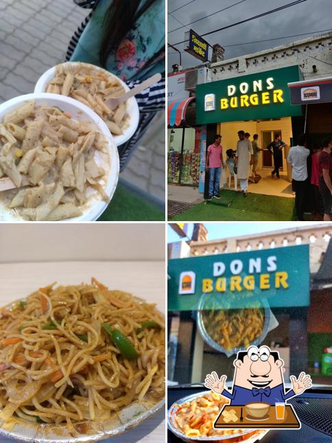 Food at Dons Burger