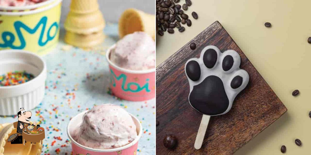 Food at Emoi - Artisanal Ice Creams & Gelato