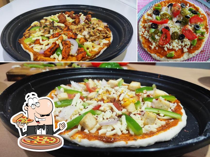 Get pizza at GRILLED CHEESE