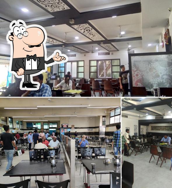 The interior of Hotel Gowri Krishna