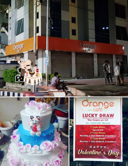 Food at Orange Cafe