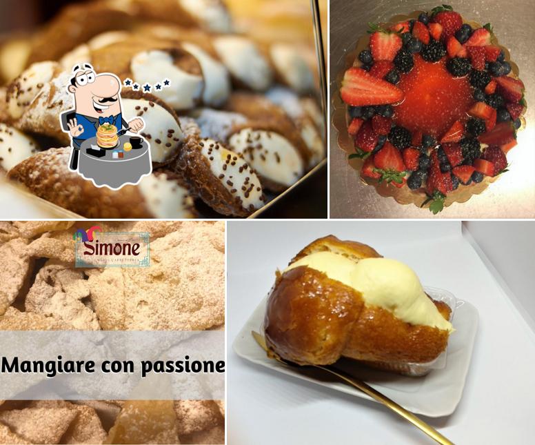 Platti al Pasticceria Caffetteria Simone dal 1965