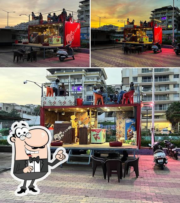 The interior of Pop Up Cafe & Restaurant