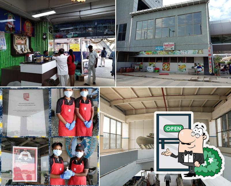 Check out how AAI Canteen looks outside
