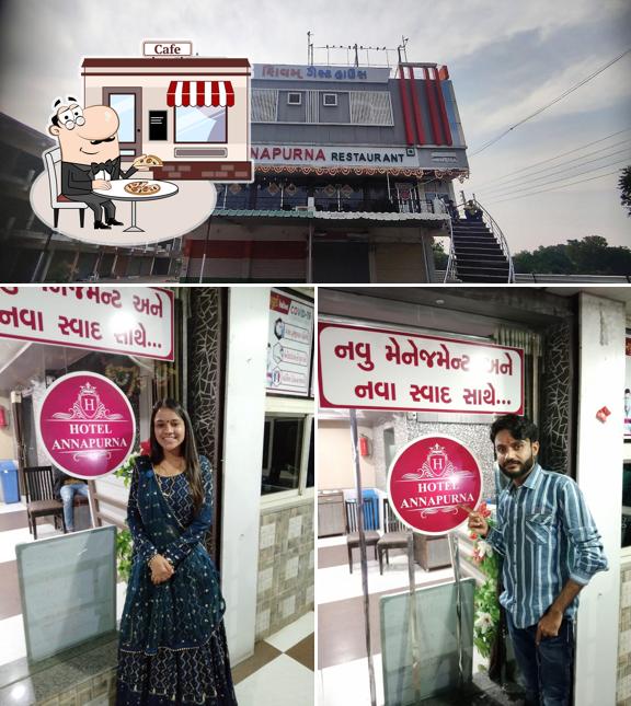 The exterior of ANNAPURNA RESTAURANT & BANQUET