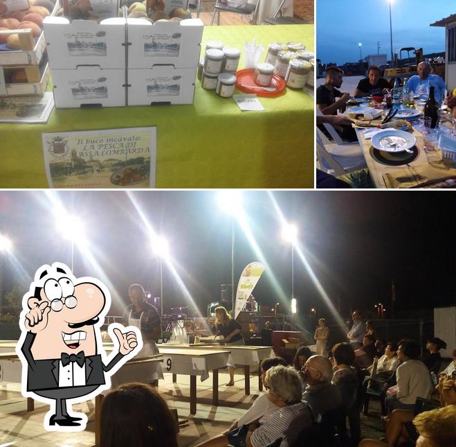 Gli interni di Area Feste
