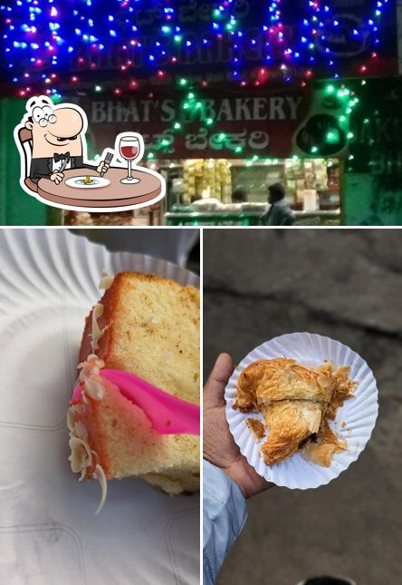 Food at Bhat's Bakery