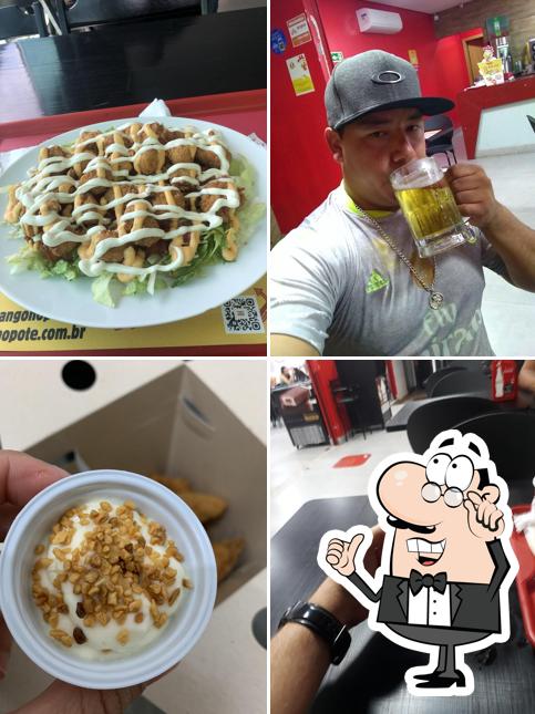 O interior do Frango no Pote