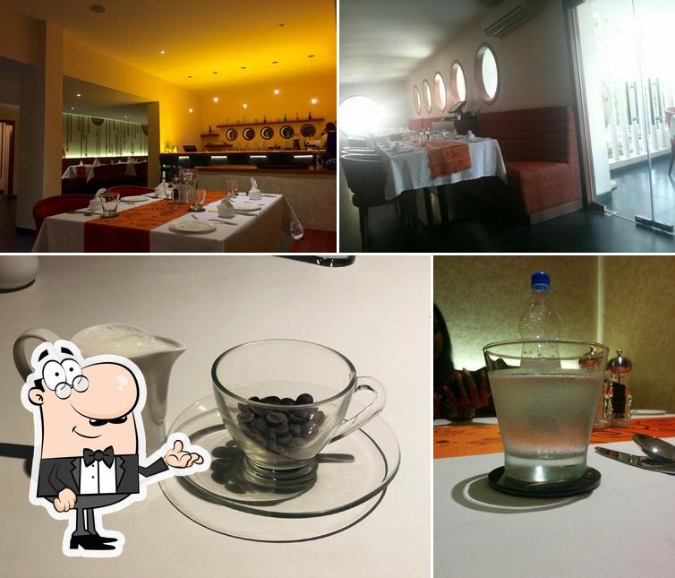 The image of interior and drink at French Toast