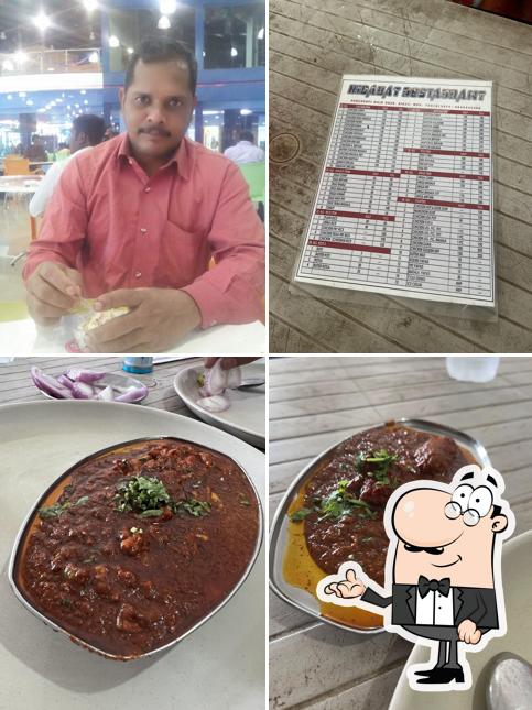 The interior of HIDAYAT RESTAURANT (NON-VEG)– FAMILY RESTAURANT