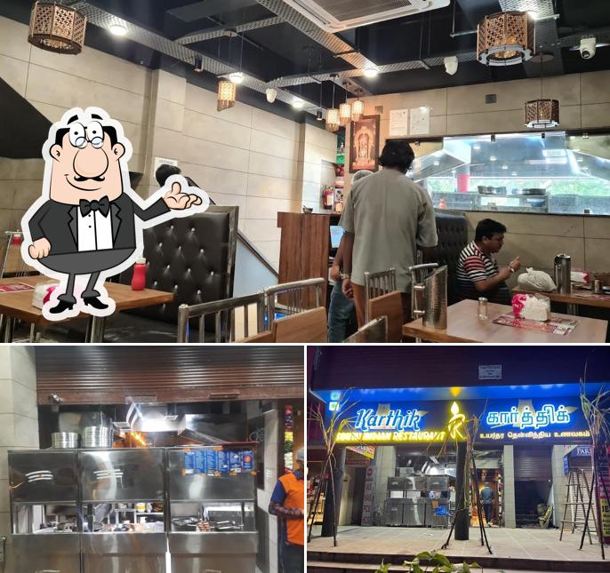 Check out how Karthik Restaurant looks inside