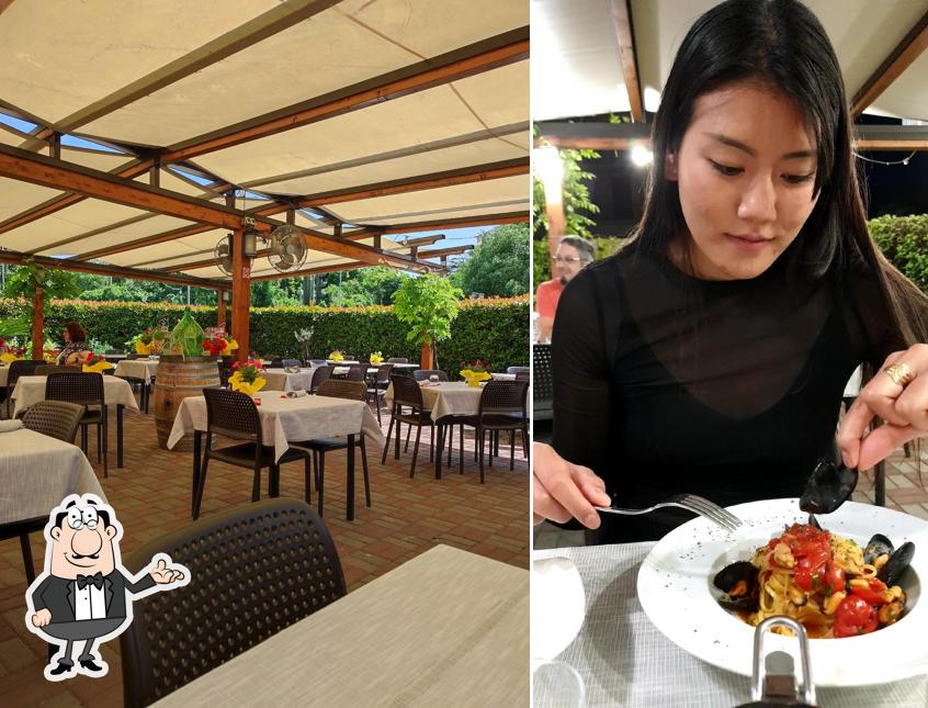 Gli interni di La Capannina Ristorante e Pizzeria