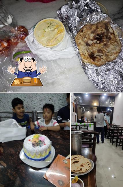 Food at New Lata Dhaba