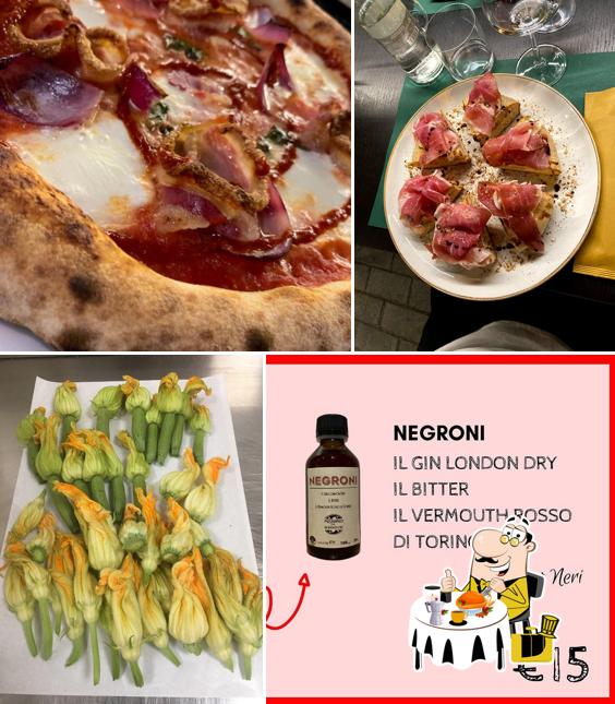 Cibo al Pizzeria del Borgaccio
