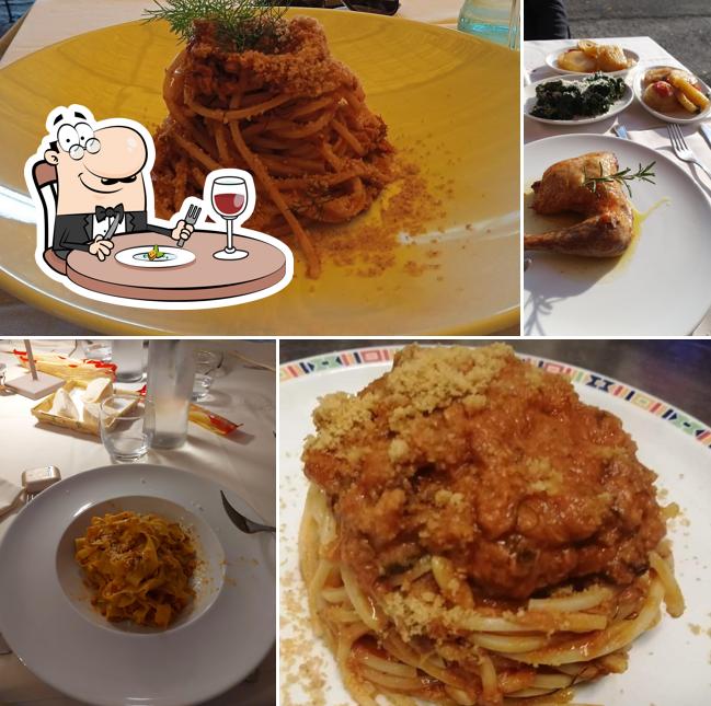 Cibo al Ristorante "Il girasole"