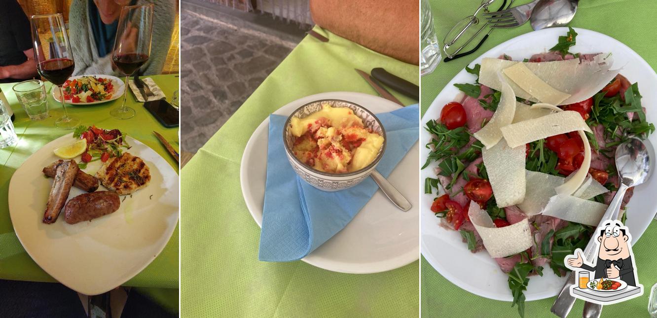 Cibo al Trattoria dolce vita