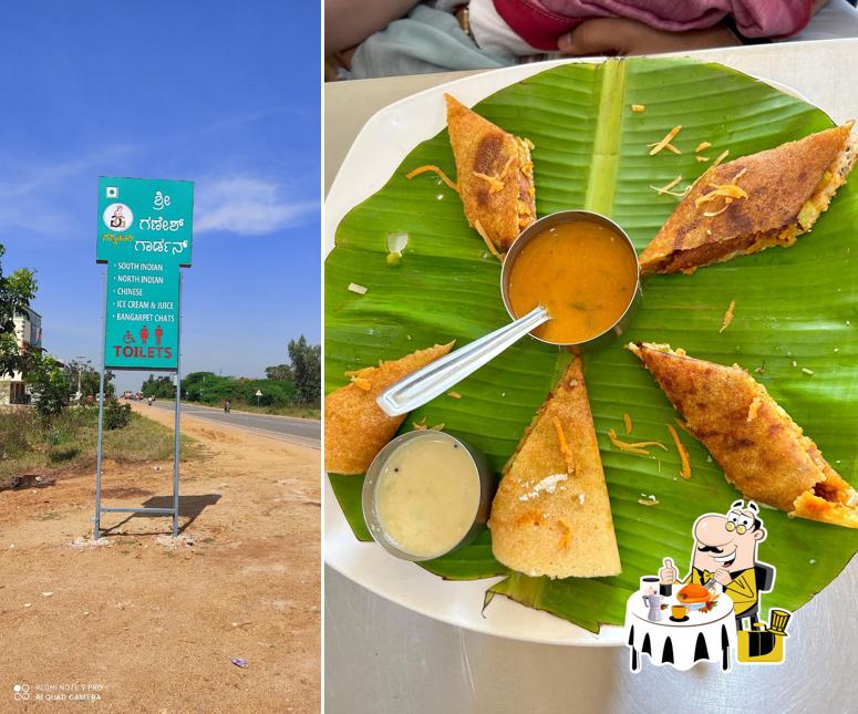 Food at Sri Ganesh Garden