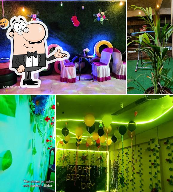 The interior of The Stolen Paradise Cafe