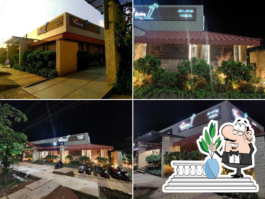 Enjoy the view outside Vrindavan Restaurant