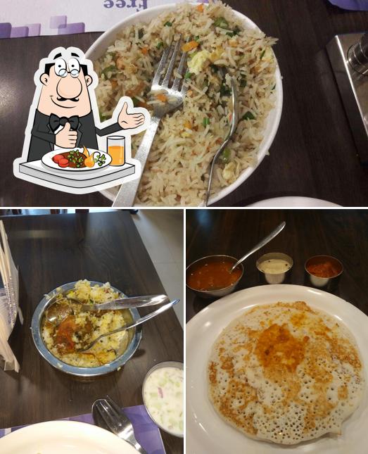 Food at Blue Berry Restaurant