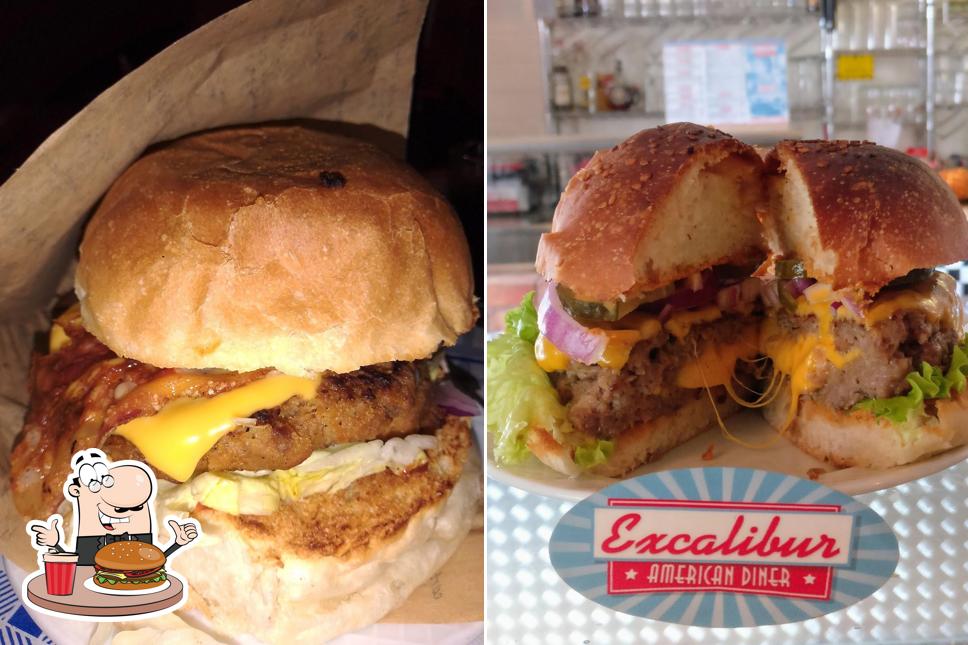 Concediti un bell'hamburger a Pizzeria Excalibur