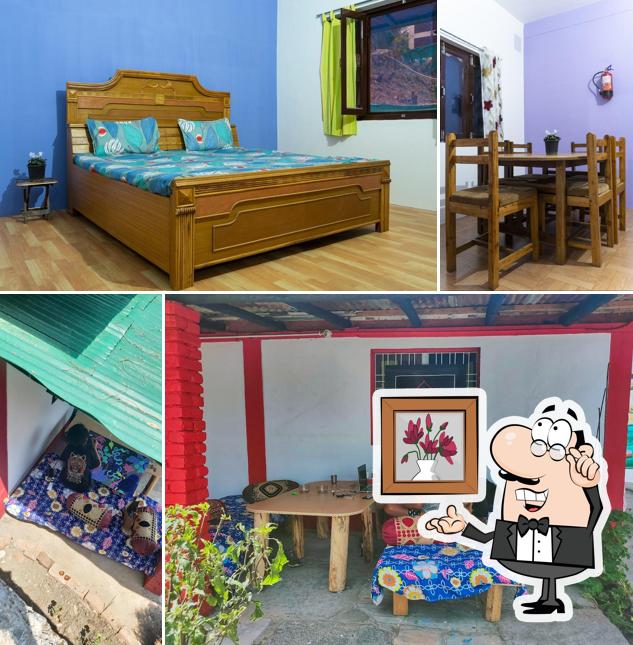 The interior of Bloom Home Stay & Cafe