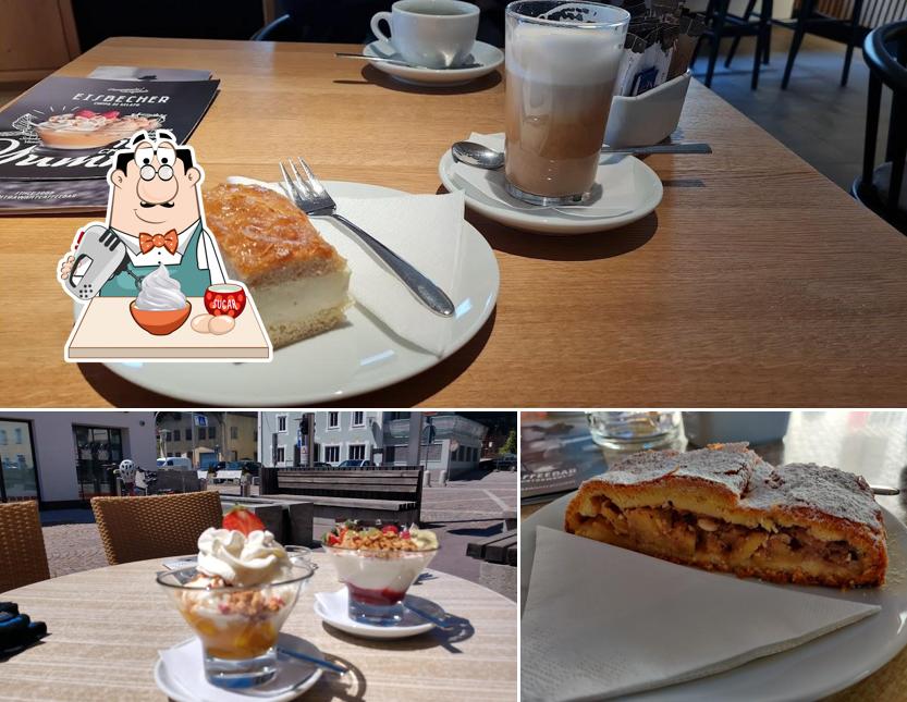 Kuntrawant Caffeebar offre un'ampia varietà di dolci