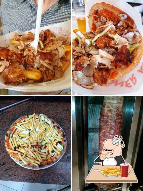 Assaggia un piatto di patatine a Mahu Pizza Kebab