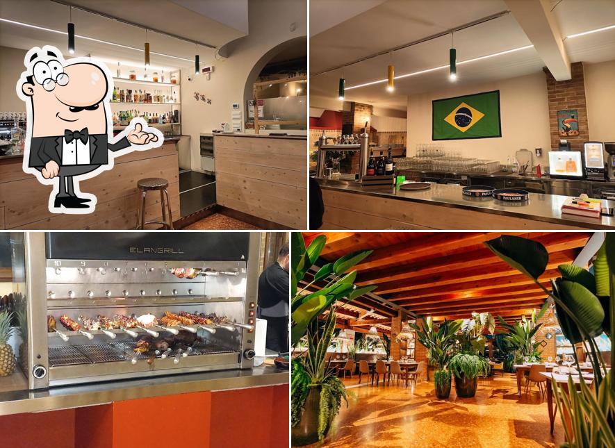 Gli interni di Casa Crosara Pizza e Ristorante