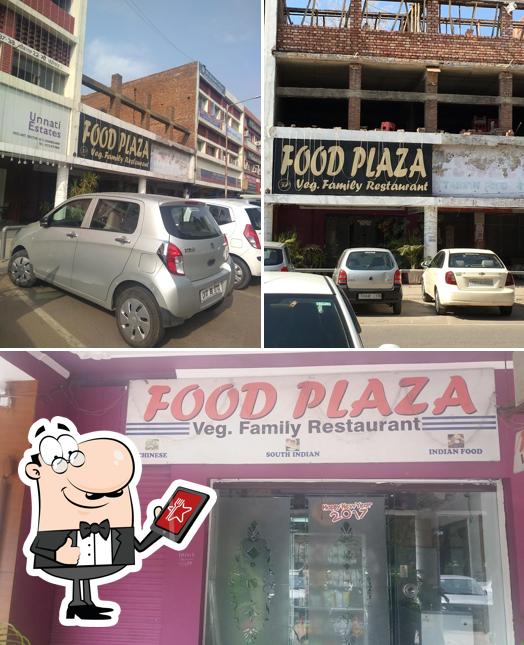 The exterior of Food Plaza