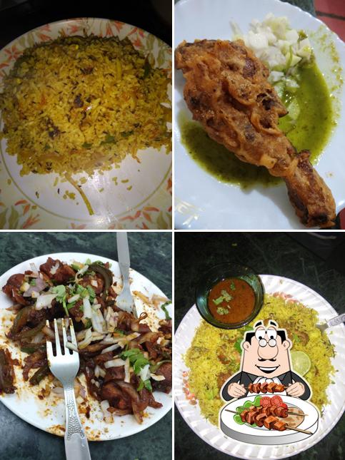 Food at Friends Chicken Corner