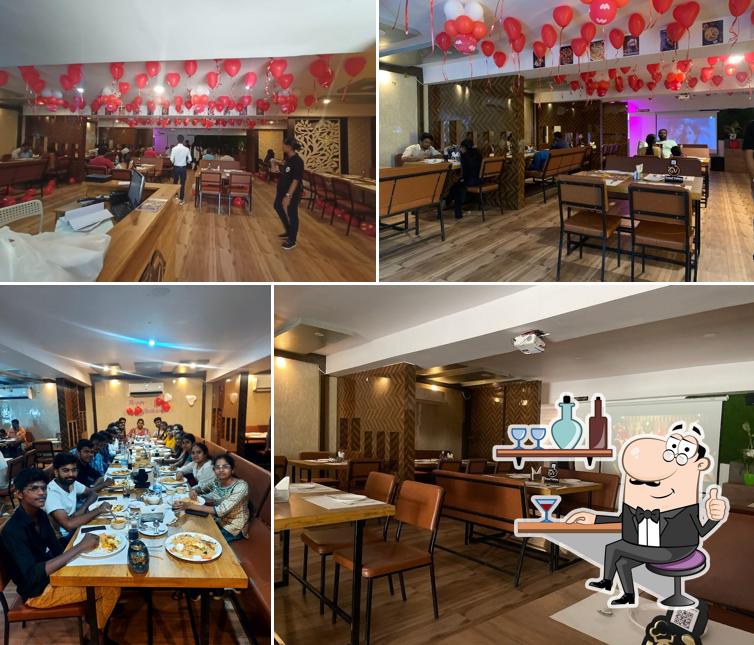 The interior of Grand Vistara Restaurant