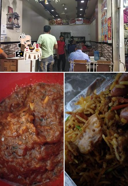 The restaurant's food and interior