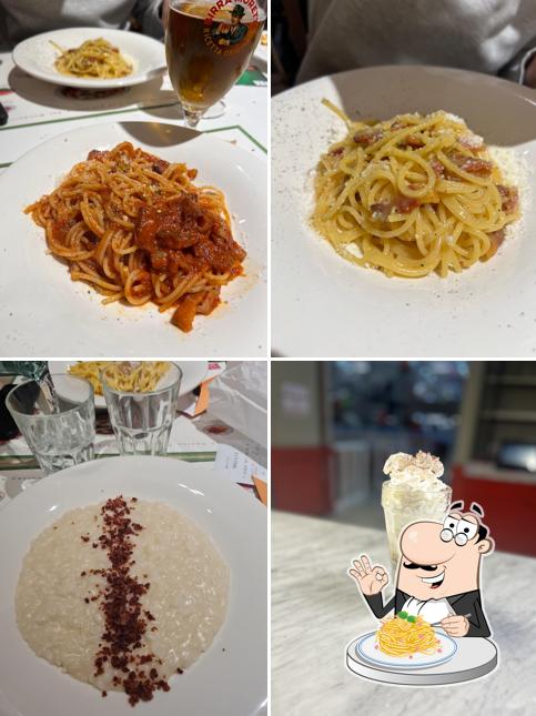 Spaghetti alla carbonara al Made in Italy