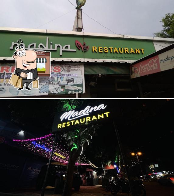 Enjoy the view at the outside area of Madina Restaurant A Complete Family Restaurant