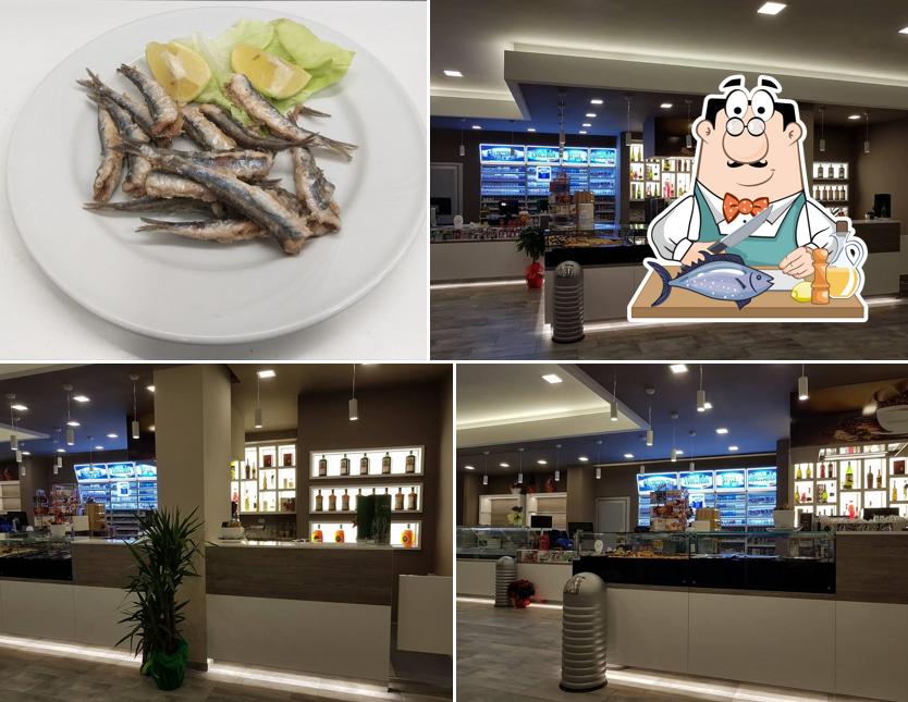 BAR-TABACCHI-TAVOLA CALDA-DUE MONELLI-EBOLI propone un menu per gli amanti del pesce