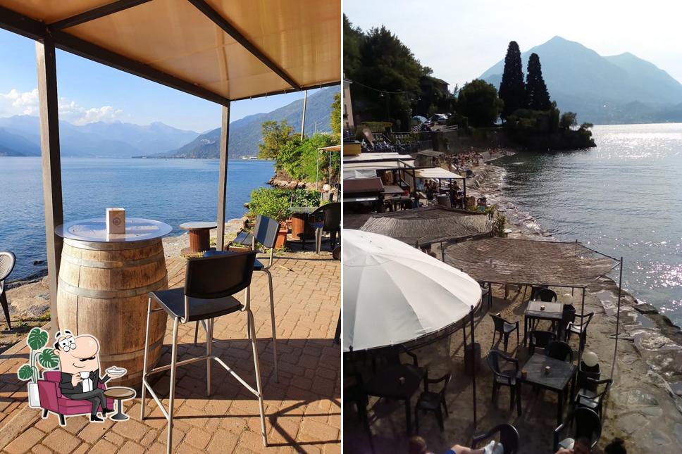 Gli interni di Riva di Gittana Tapas Bar