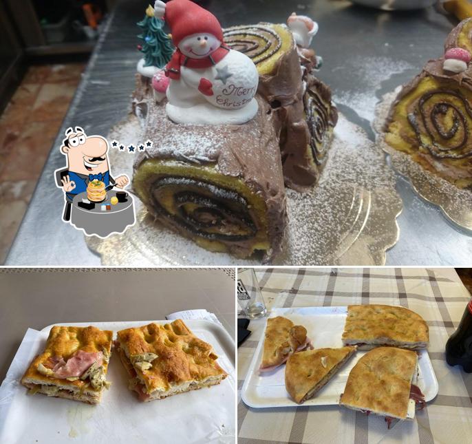 Cibo al Bar Alimentari Schiacciate Consumi