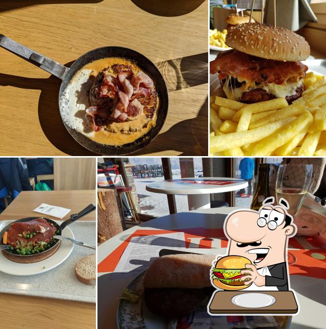 Hamburger al Bergrestaurant Prodalp